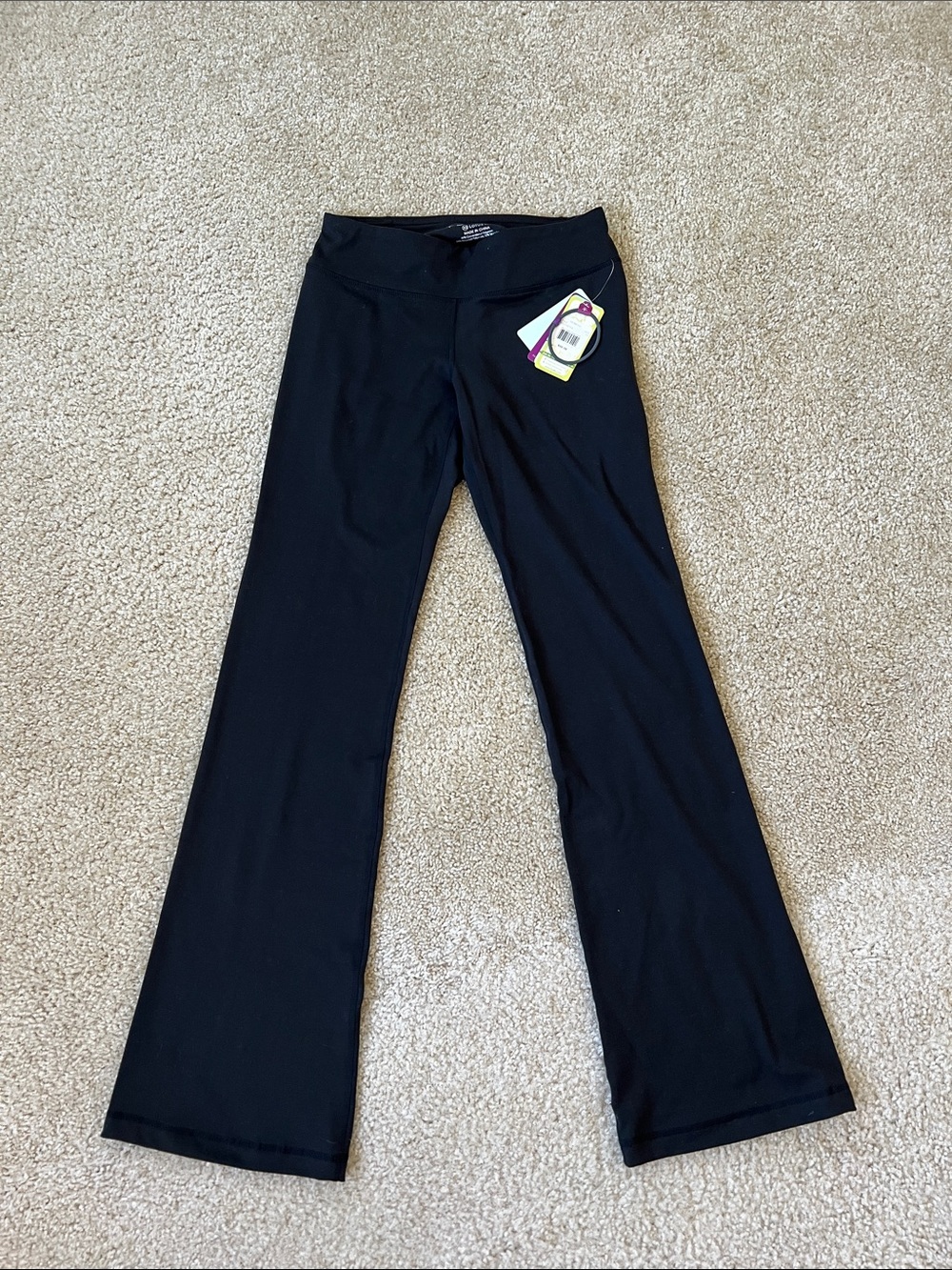 Soybu Black High-Waist Yoga Leggings, XS, NWT